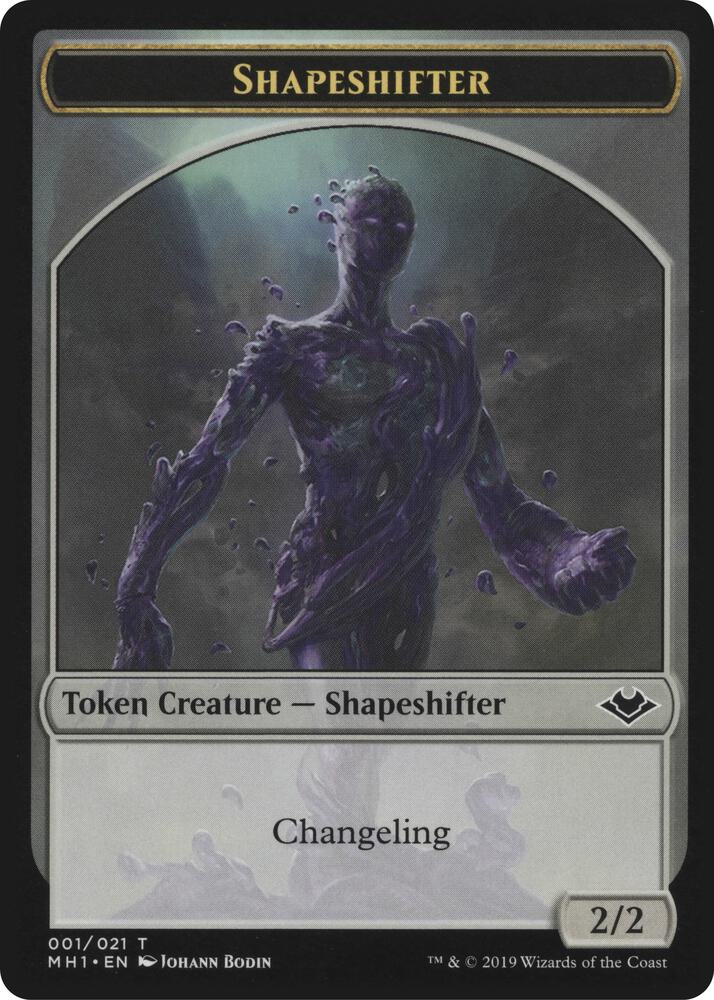 Shapeshifter // Emblem - Serra the Benevolent Double-Sided Token [Modern Horizons] 1 // 20