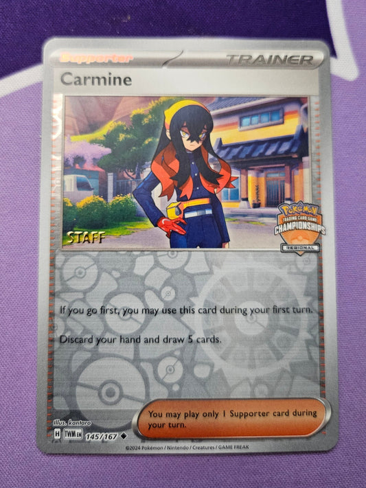 Carmine STAFF Regional Promo - 145/167 Twilight Masquerade