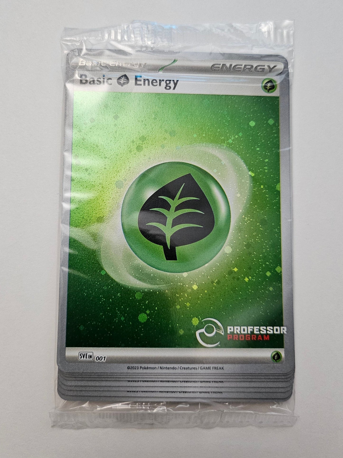 Professor Program Stamped Basic Energy Pack - Holofoil