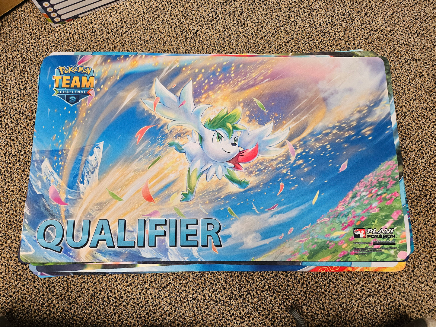Shaymin Qualifier Pokemon Playmat