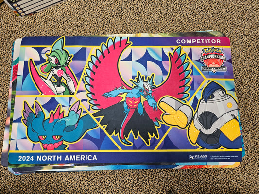 2024 North America Pokemon Competitor Playmat