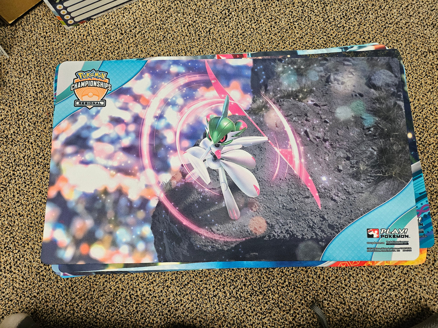 Iron Valiant Pokemon Regional Playmat