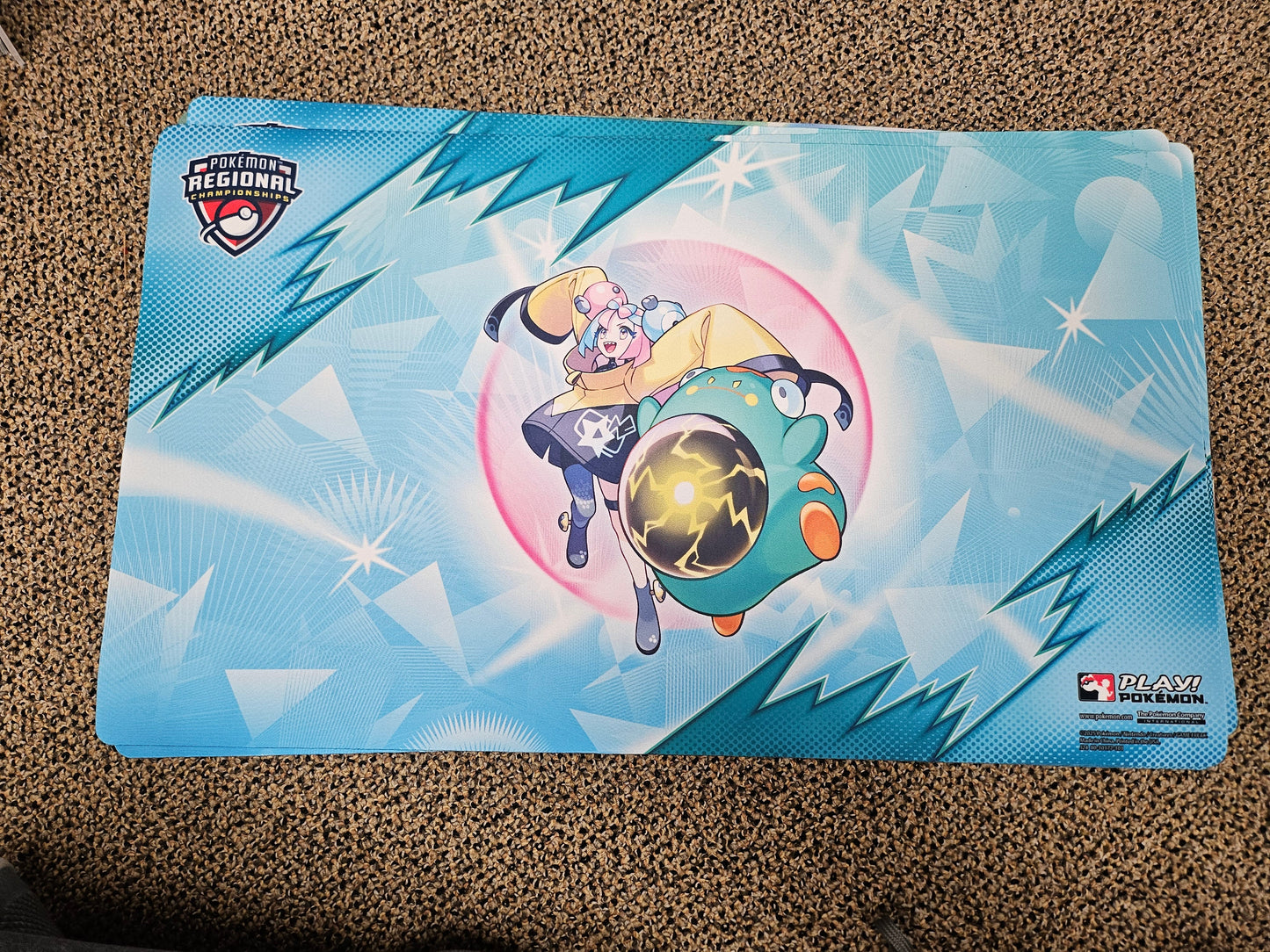 Iono & Bellibolt Pokemon Regional Playmat