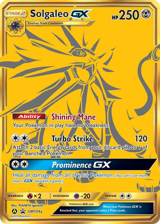 Solgaleo GX - SM104a [SM Promos] SM104a