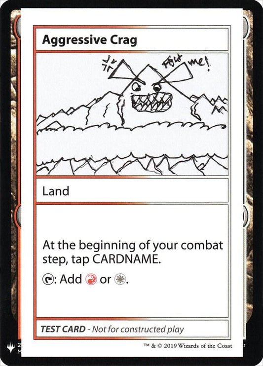 Aggressive Crag [Mystery Booster: Convention Edition Exclusives]