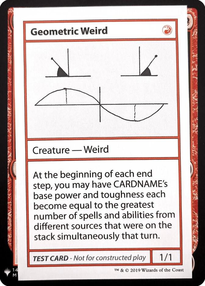 Geometric Weird [Mystery Booster: Convention Edition Exclusives]