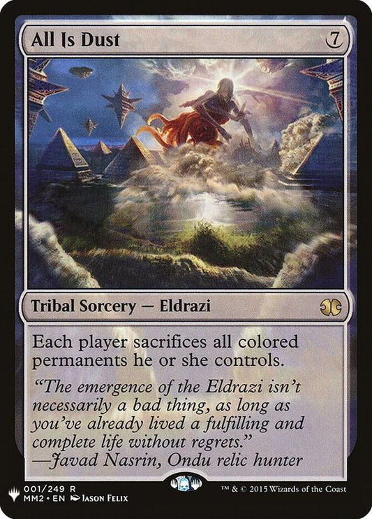 All Is Dust [The List Reprints] 1