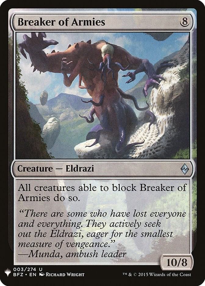 Breaker of Armies [The List Reprints] 3