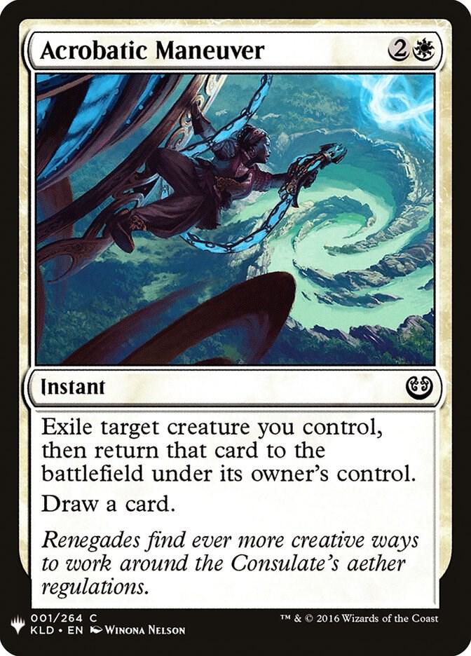 Acrobatic Maneuver [The List Reprints] 1