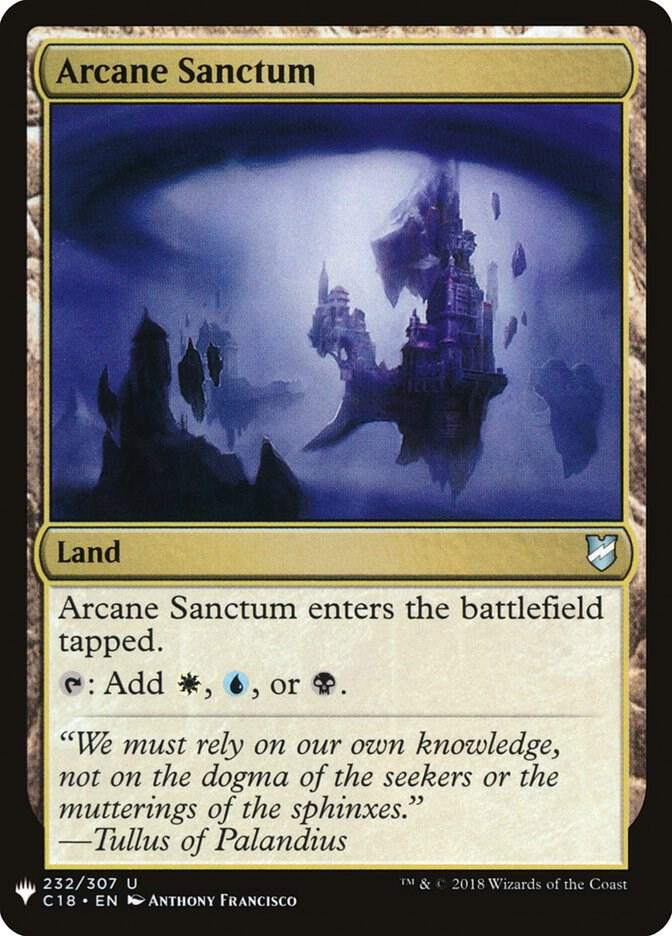 Arcane Sanctum (C18) [The List Reprints] 232