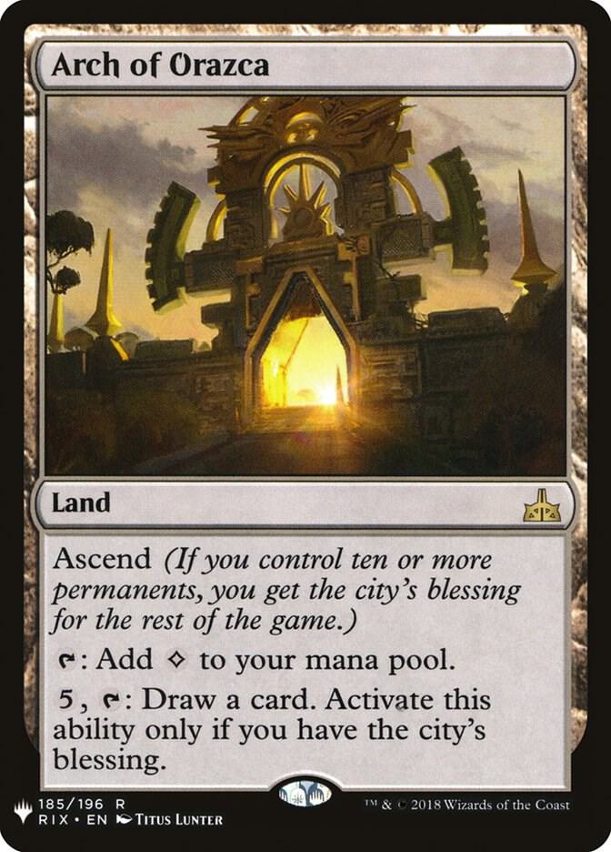 Arch of Orazca [The List Reprints] 185