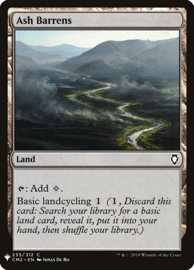 Ash Barrens [The List Reprints] 235