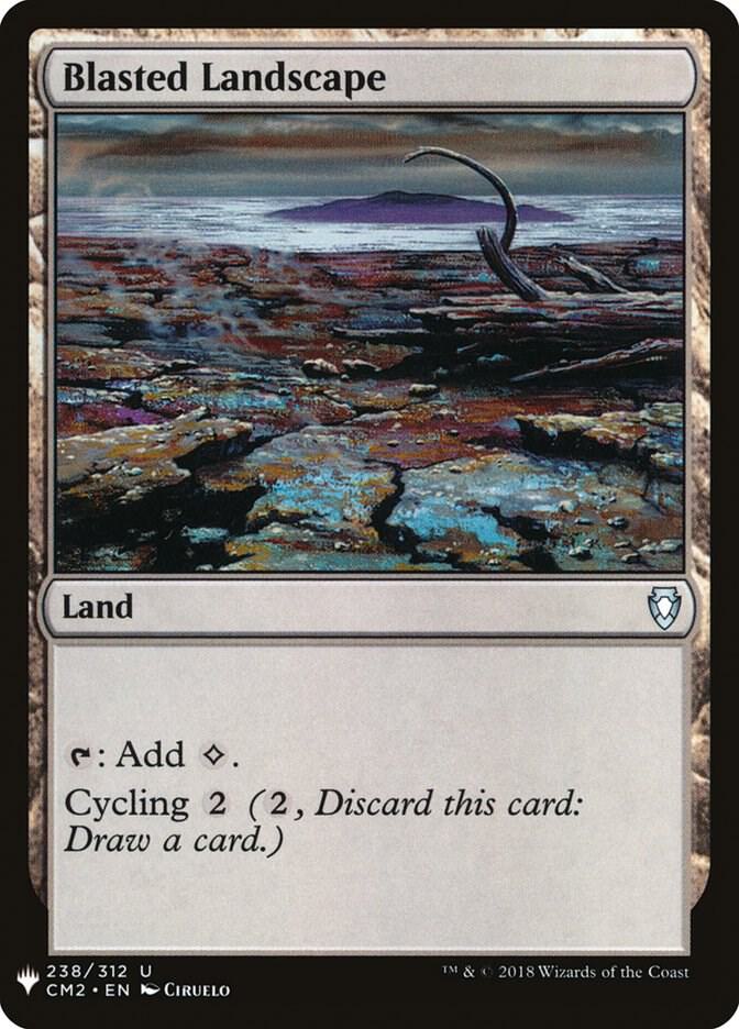 Blasted Landscape [The List Reprints] 238