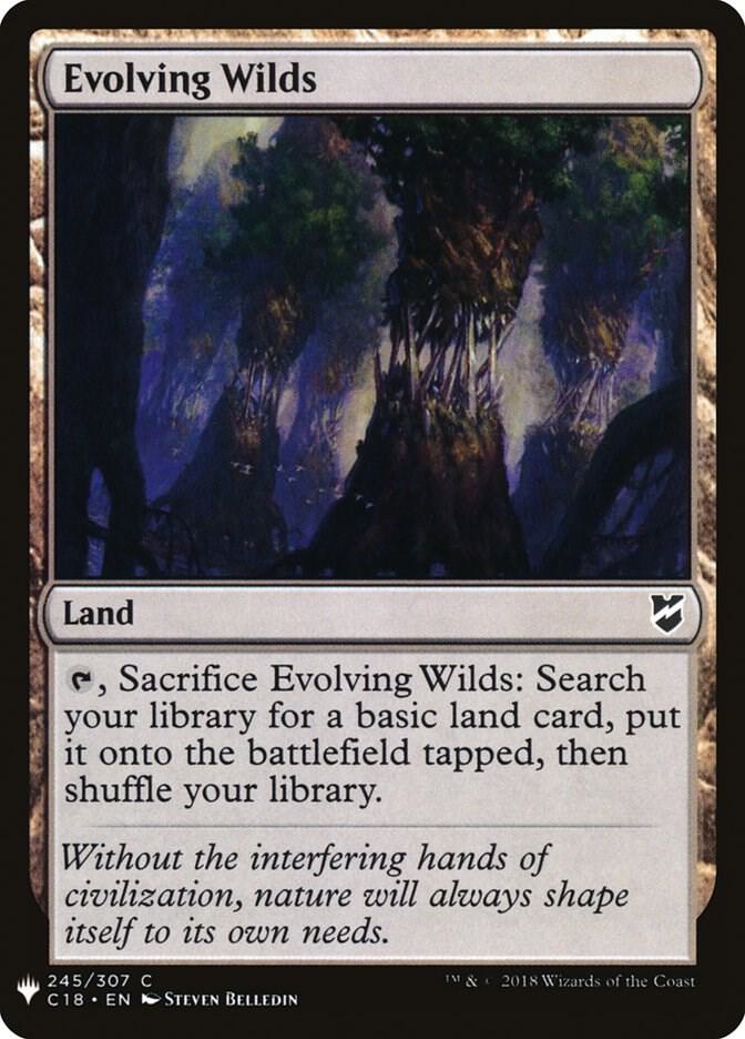 Evolving Wilds (C18) [The List Reprints] 245