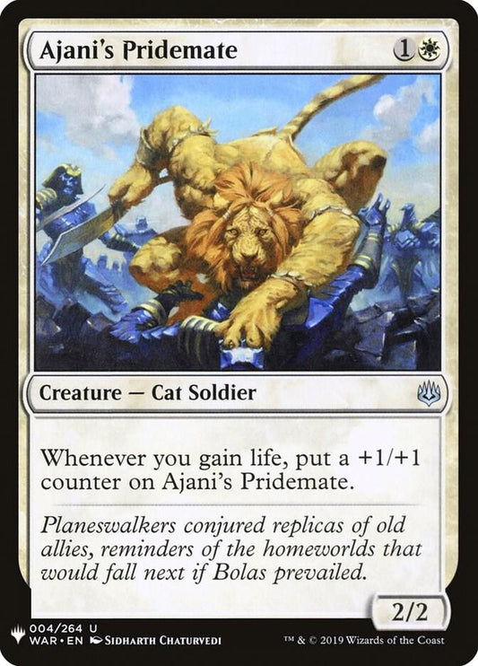 Ajani's Pridemate [The List Reprints] 4