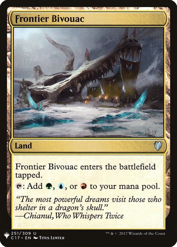 Frontier Bivouac (C17) [The List Reprints] 251