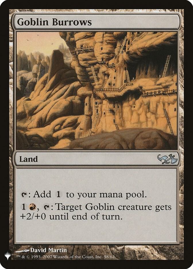 Goblin Burrows [The List Reprints] 58