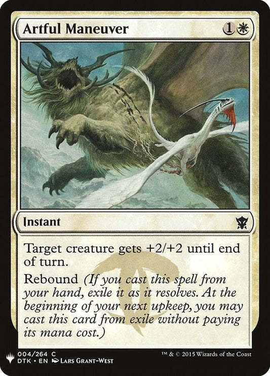 Artful Maneuver [The List Reprints] 4