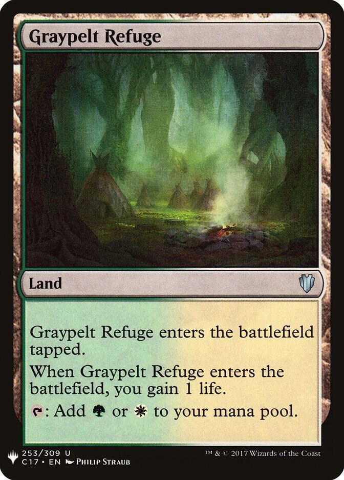 Graypelt Refuge [The List Reprints] 253