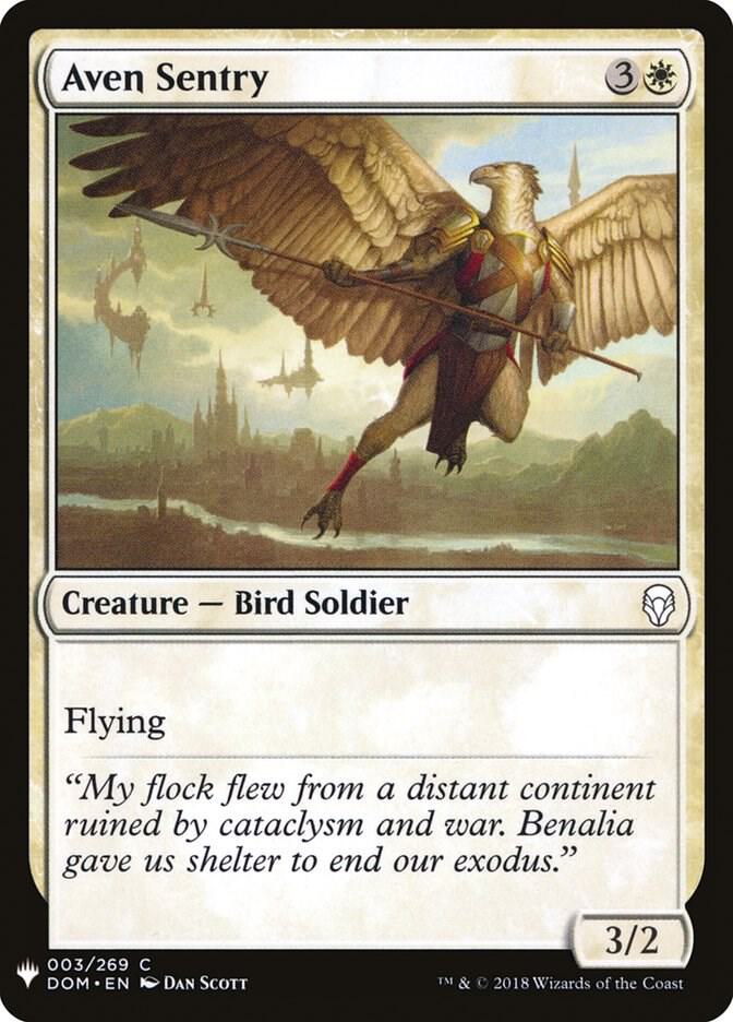 Aven Sentry [The List Reprints] 3