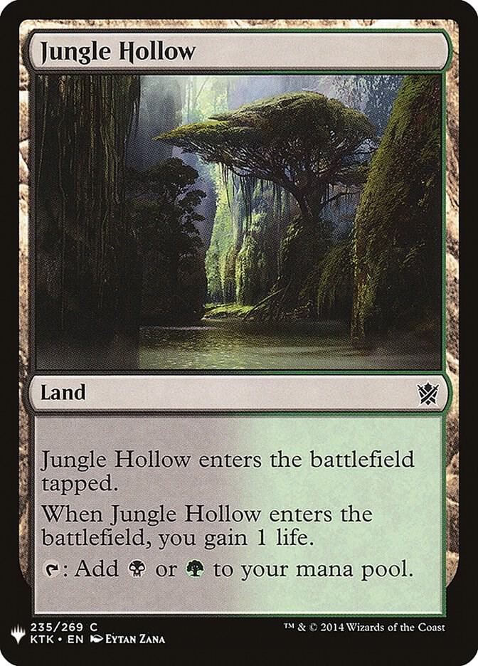 Jungle Hollow [The List Reprints] 235