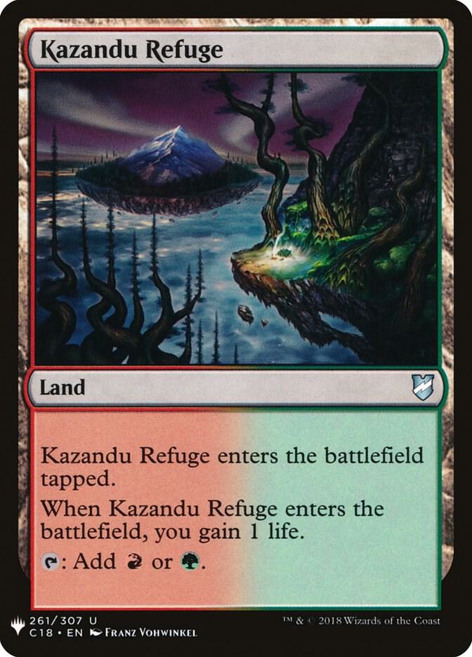 Kazandu Refuge [The List Reprints] 261