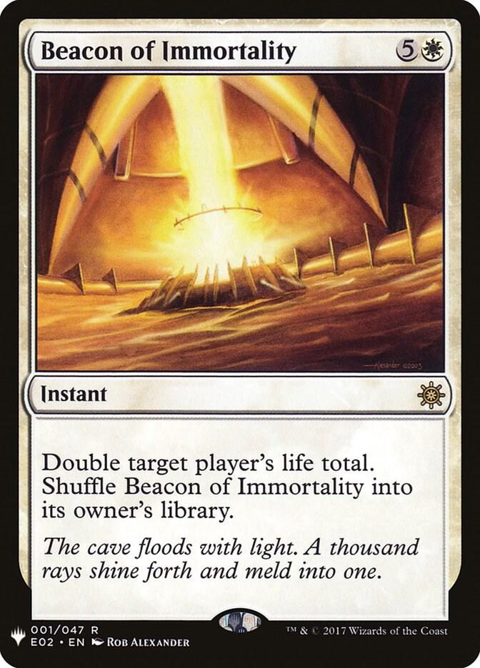 Beacon of Immortality [The List Reprints] 1