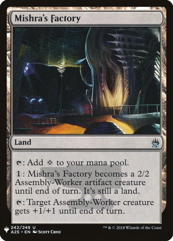 Mishra's Factory (A25) [The List Reprints] 242