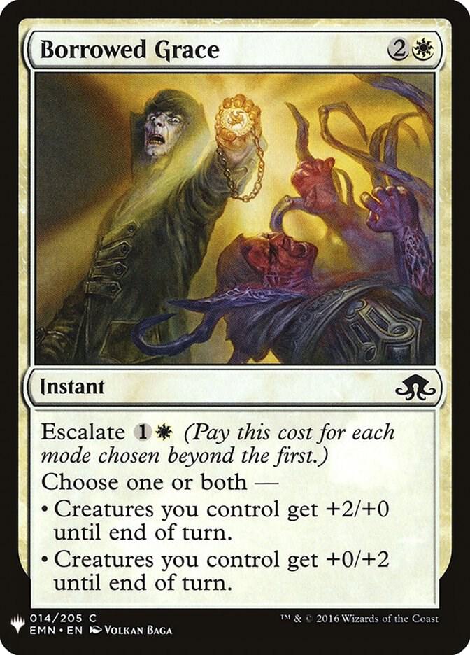 Borrowed Grace [The List Reprints] 14
