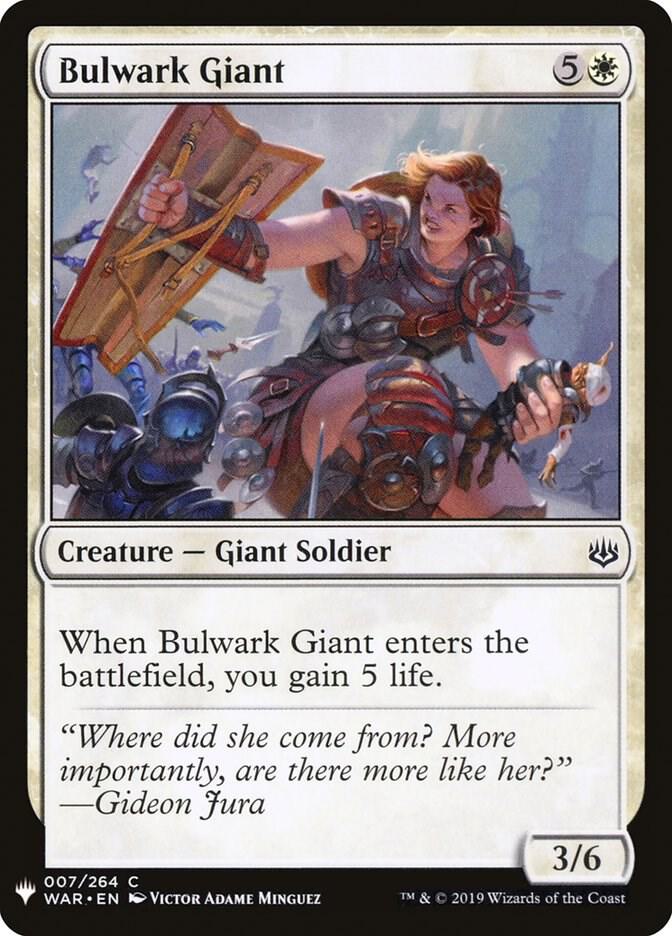 Bulwark Giant [The List Reprints] 7