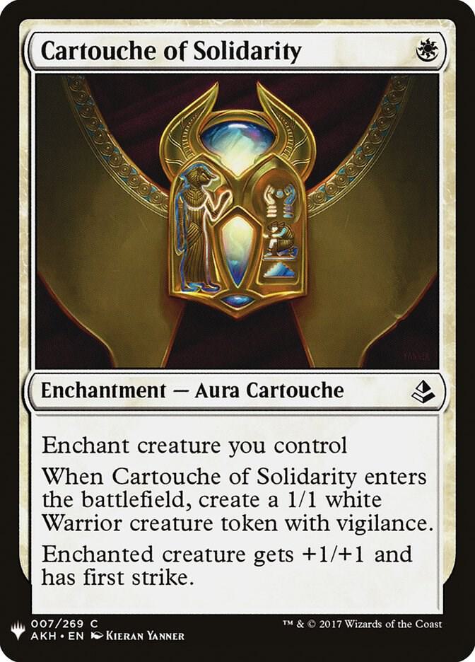 Cartouche of Solidarity [The List Reprints] 7