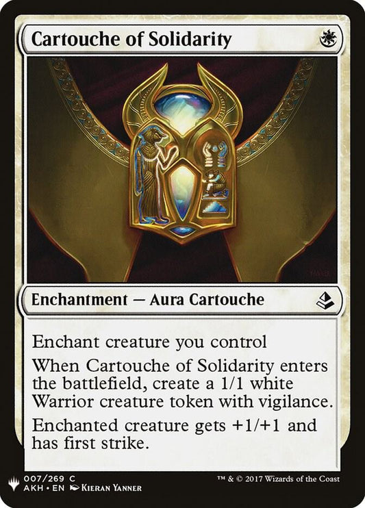 Cartouche of Solidarity [The List Reprints] 7