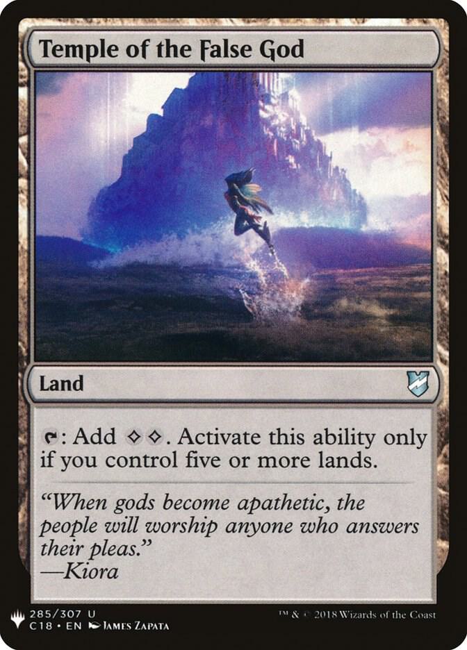 Temple of the False God (C18) [The List Reprints] 285