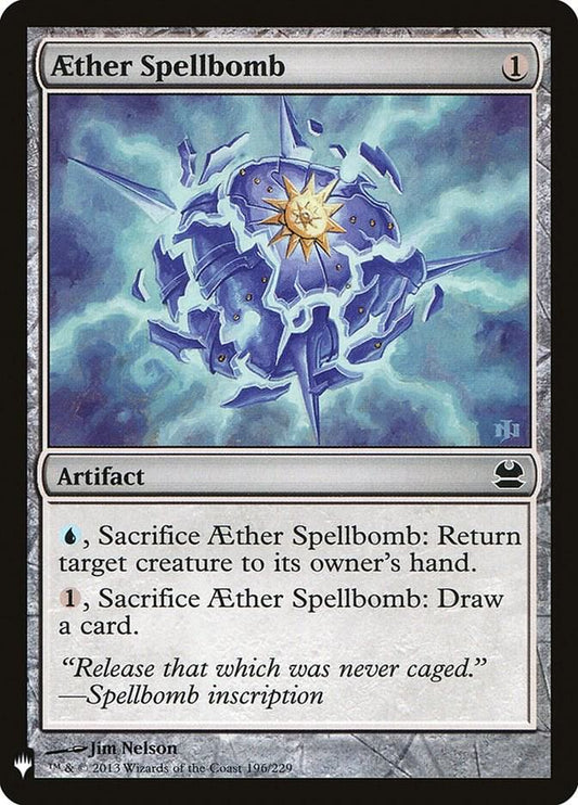 Aether Spellbomb [The List Reprints] 196