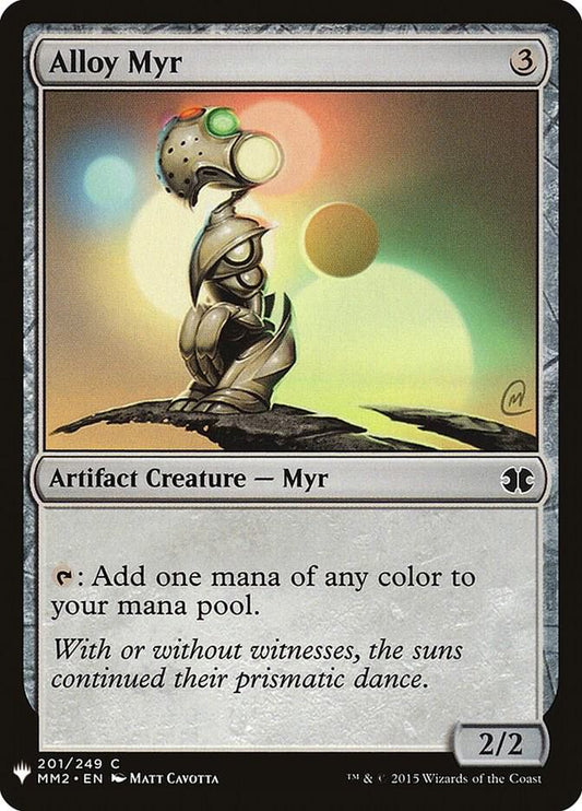 Alloy Myr [The List Reprints] 201