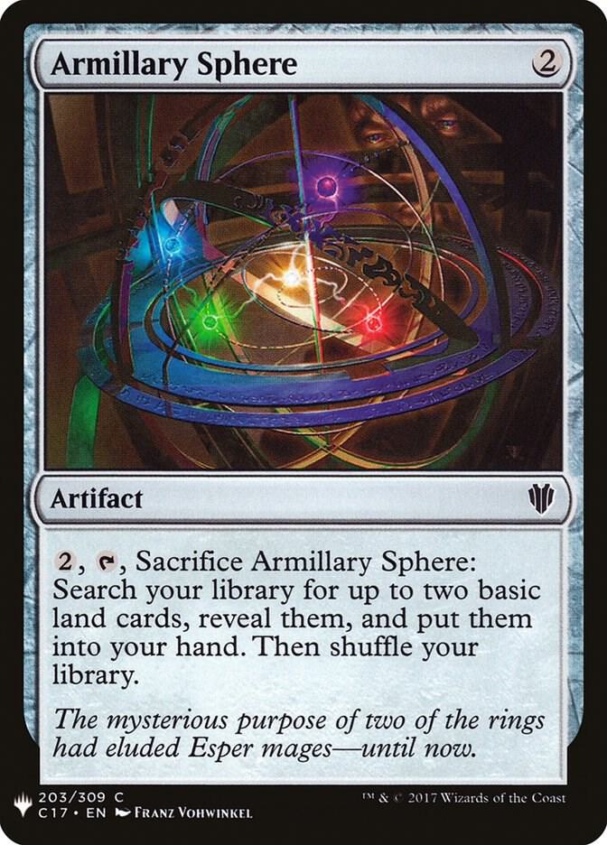 Armillary Sphere [The List Reprints] 203