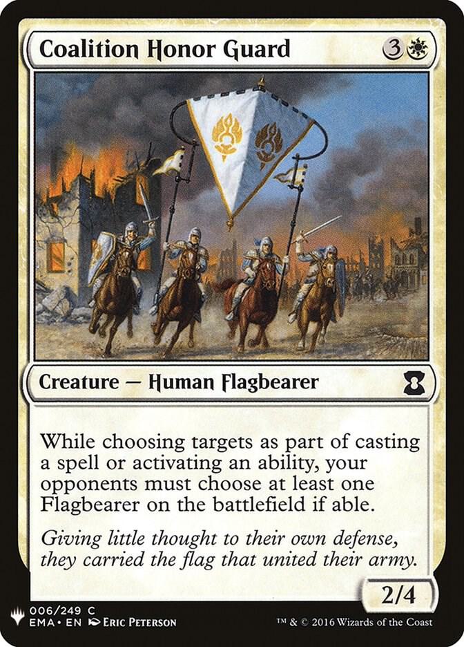 Coalition Honor Guard [The List Reprints] 6