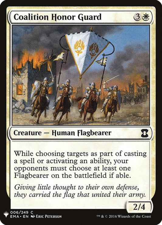 Coalition Honor Guard [The List Reprints] 6