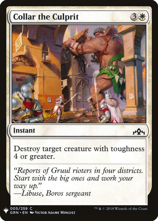 Collar the Culprit [The List Reprints] 5