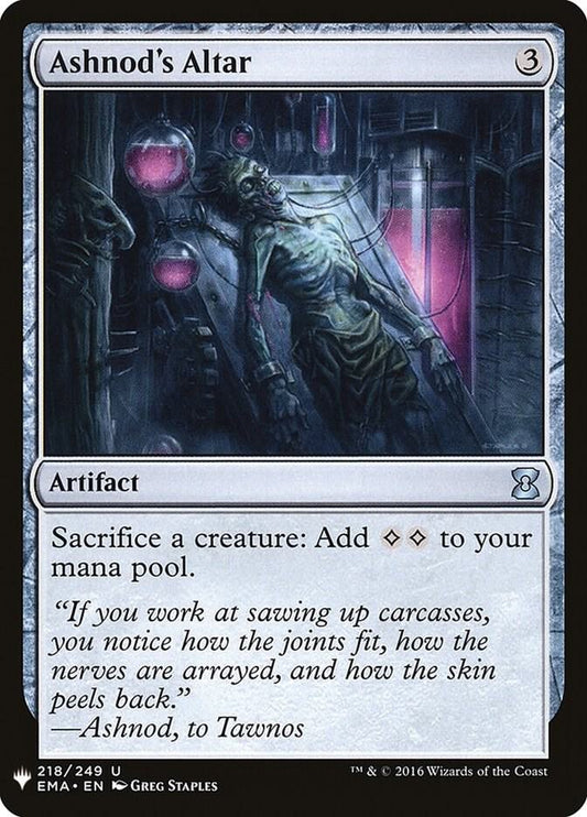 Ashnod's Altar [The List Reprints] 218