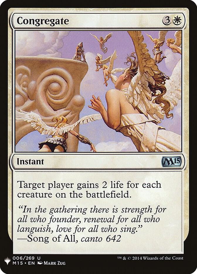 Congregate (M15) [The List Reprints] 6