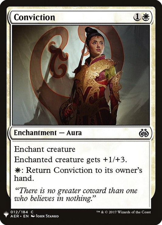 Conviction [The List Reprints] 12