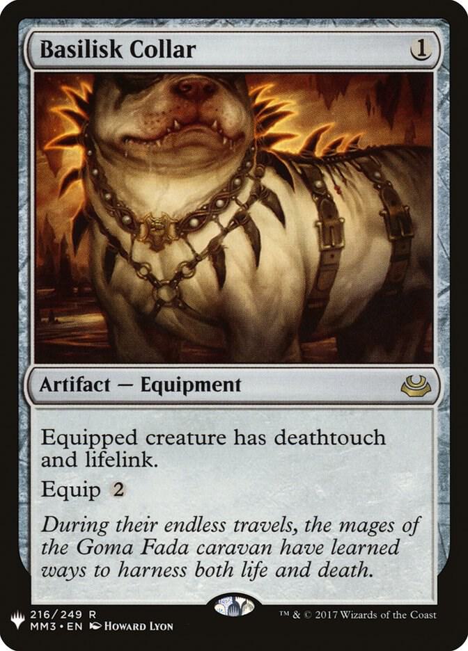 Basilisk Collar (MM3) [The List Reprints] 216