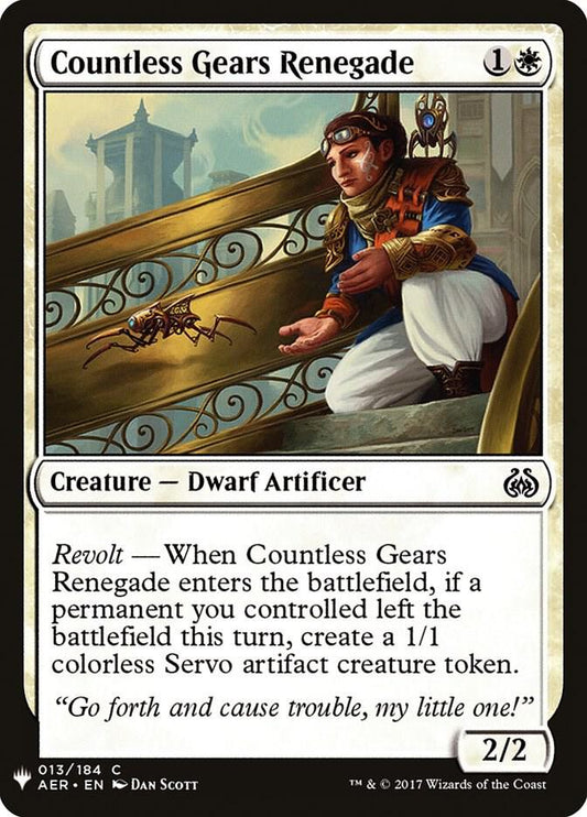 Countless Gears Renegade [The List Reprints] 13