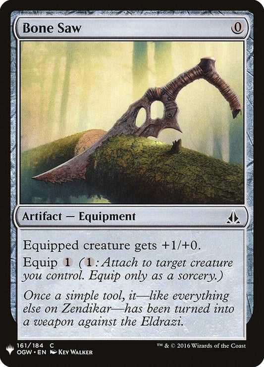 Bone Saw [The List Reprints] 161
