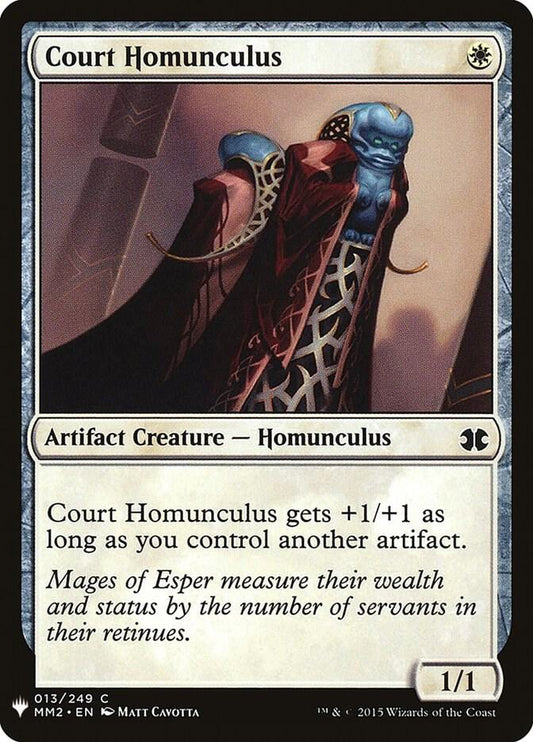 Court Homunculus [The List Reprints] 13