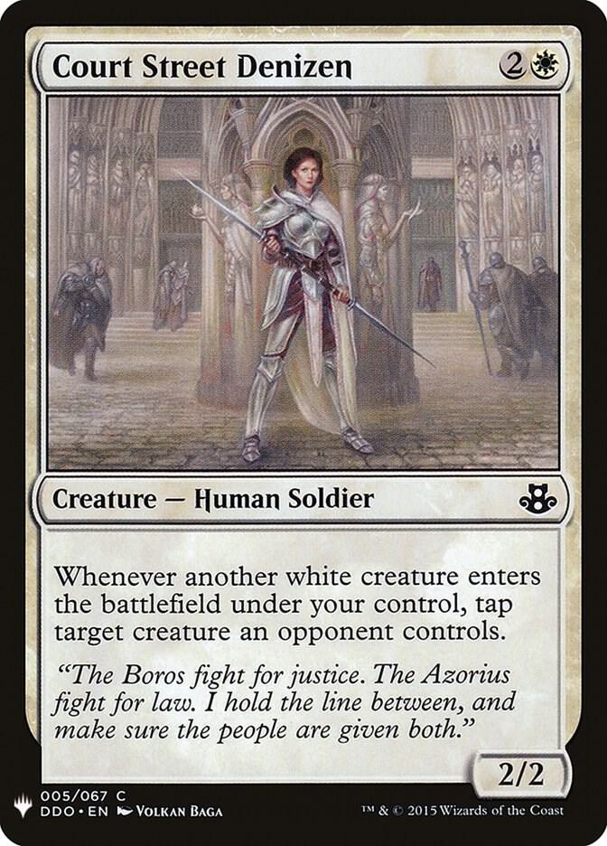 Court Street Denizen [The List Reprints] 5