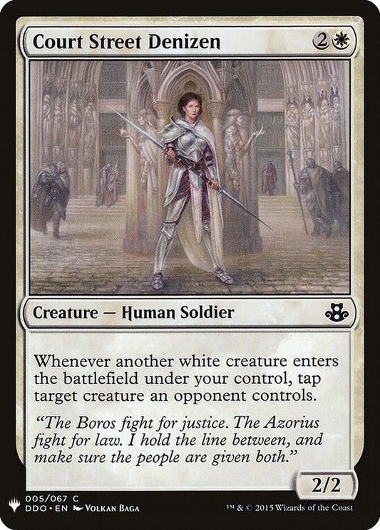 Court Street Denizen [The List Reprints] 5