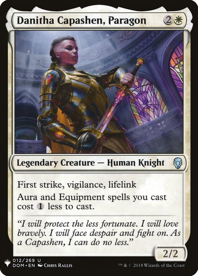 Danitha Capashen, Paragon [The List Reprints] 12