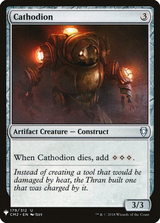 Cathodion [The List Reprints] 179